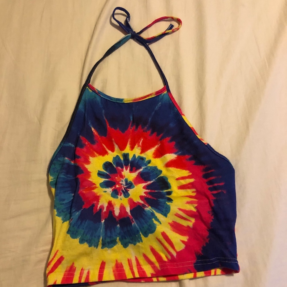 Tie dye crop top